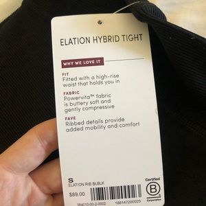 Athleta hybrid leggings - Elation Hybrid Tight